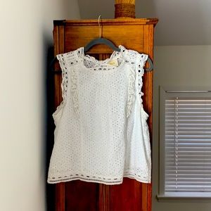 Maeve eyelet top